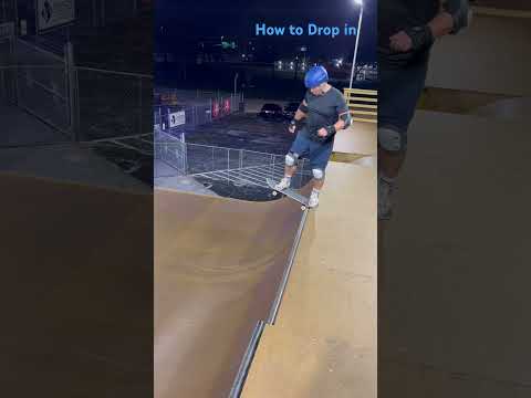 How to Drop in on a Half Pipe as a 37 year old.
