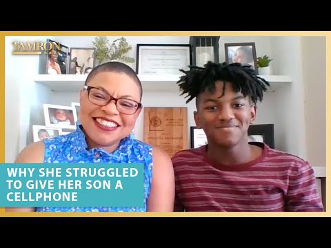 Why She Struggled to Give Her Son a Cellphone