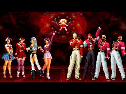 Kof Mugen Athena Team Vs Yashiro Team