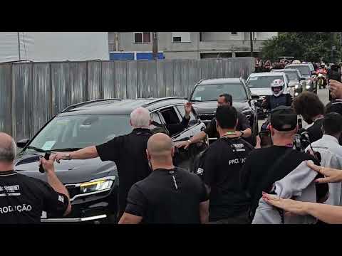 Video Paul McCartney chegando no estádio da Ressacada Florianópolis Brasil 2024