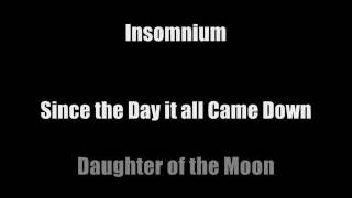 Insomnium- Daughter of the Moon (Lyrics in Video)