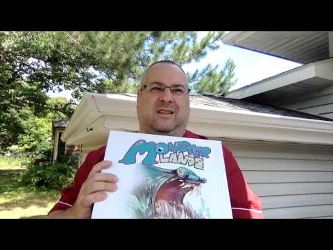 Monster Lands Board Game Review!...with Justin and Max