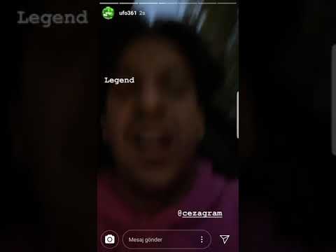 UFO361 CEZA NIN MEDCEZİR ŞARKISINI SÖYLÜYOR.