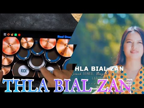 Thla Bial Zan || Keimah Senes ||Mizoram Song || Real Drum App Cover