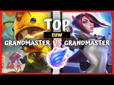 European GM Teemo Top vs GM Fiora - EUW Rank S10