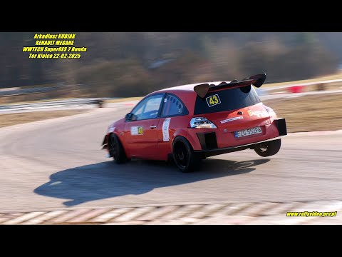 Arkadiusz KUBIAK - RENAULT MEGANE - WWTECH SuperOES 2 Runda Tor Kielce 22-02-2025