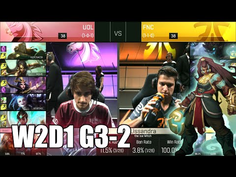 Fnatic vs Unicorns of Love | Game 2 S6 EU LCS Summer 2016 Week 2 Day 1 | FNC vs UOL G2 W2D1 1080p