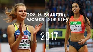 Track &amp; Field - Top 8 Beautiful Women Athletes // 2017 ● HD ●