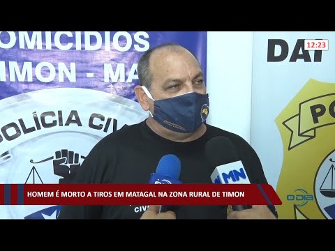 Homem eÌ morto a tiros em matagal na zona rural de Timon 24 08 2021