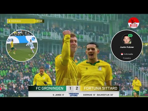 Starting and Recording an Assist! Justin Hubner Leads Fortuna Sittard to a 2-1 Victory over FC Gr...