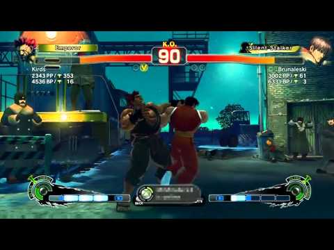 SSF4 AE: kirds (Akuma) VS Brunaleski (Cody)