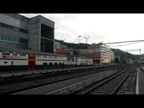 Rotkreuz & Coop Werbelok Bahnhof Horgen - Oberdorf