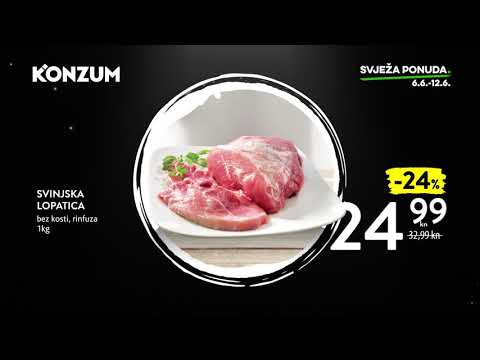Konzum katalog svježa ponuda 6.6. – 12.6.