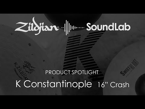 Zildjian K1066 16" K Constantinople Crash Cymbal w/ Video Link image 2
