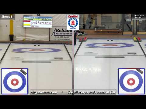 Seungyoun Ha vs. Marla Sherrer - QUARTERS - Curling Stadium Alberta Curling Series #3