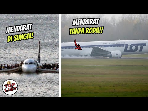 Beginilah Heroiknya Beberapa Pilot Yang Berhasil Melakukan Pendaratan Darurat Pesawat!