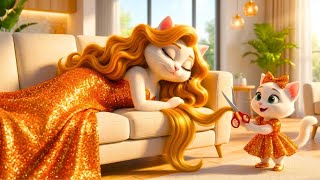 💇🏻‍♀️Mischievous Little Cat Cut Mom’s Hair✂️ for iPhone17 Then Created New Style😭 #aicat #aicatstory