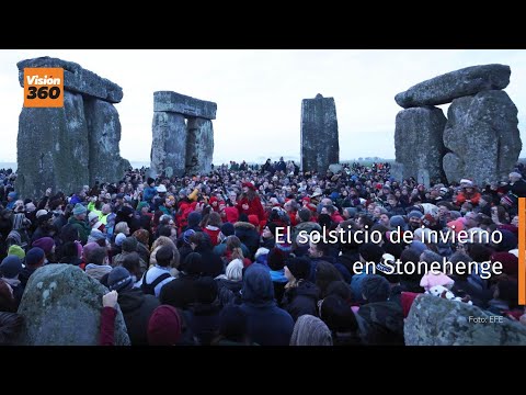 El solsticio de invierno en Stonehenge Video: EFE