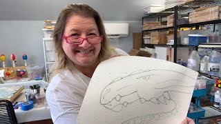 Going Live with a Dragon! How to use masking fluid