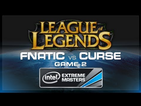 LoL Gamescom - Fnatic vs Curse Game 2 - European Regionals