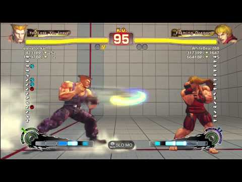 Elevator Kart (Guile) vs. Whitebeard 88 (Ken)