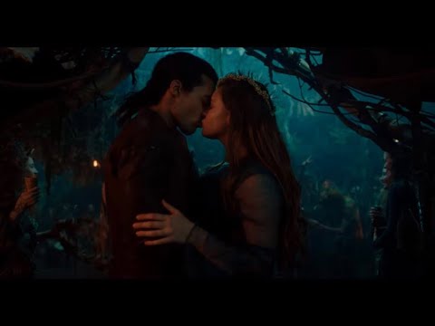 Nimue and Arthur First KISS Scene | Cursed 1x5
