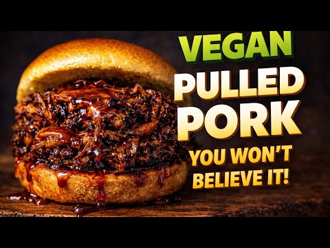 Vegan Pulled Pork That Actually Tastes Like the Real Thing 🔥🌱