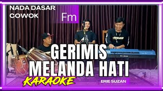 Download lagu Gerimis melanda hati - Erie suzan karaoke nada cowok Fm versi koplo mp3