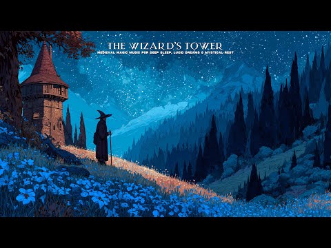The Wizard's Tower | Medieval Magic Music for Deep Sleep, Lucid Dreams & Mystical Rest