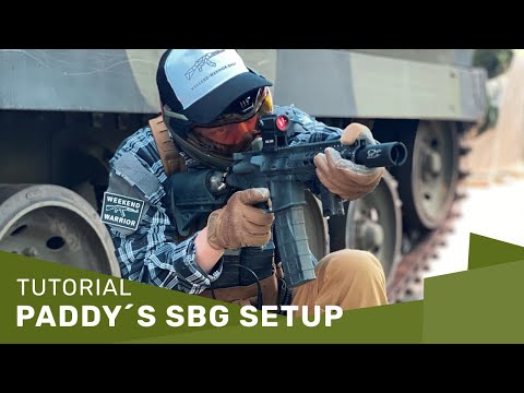 Paddy zeigt sein Setup für das Scenario Big Game 25 Magfed Event