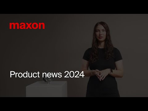 maxon product news 2024 - powerful  brushless DC motor, FLAT motor series, robotics actuator