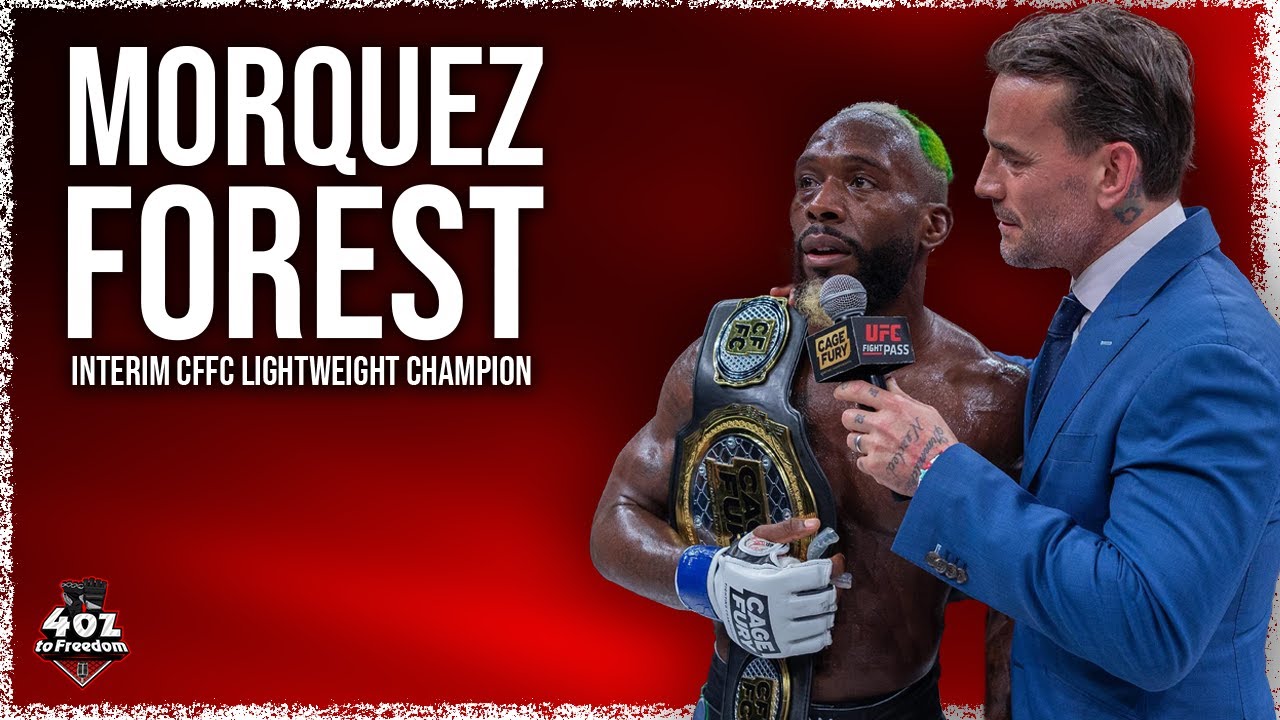 Morquez Forest Reacts: New CFFC Interim Lightweight Champion!