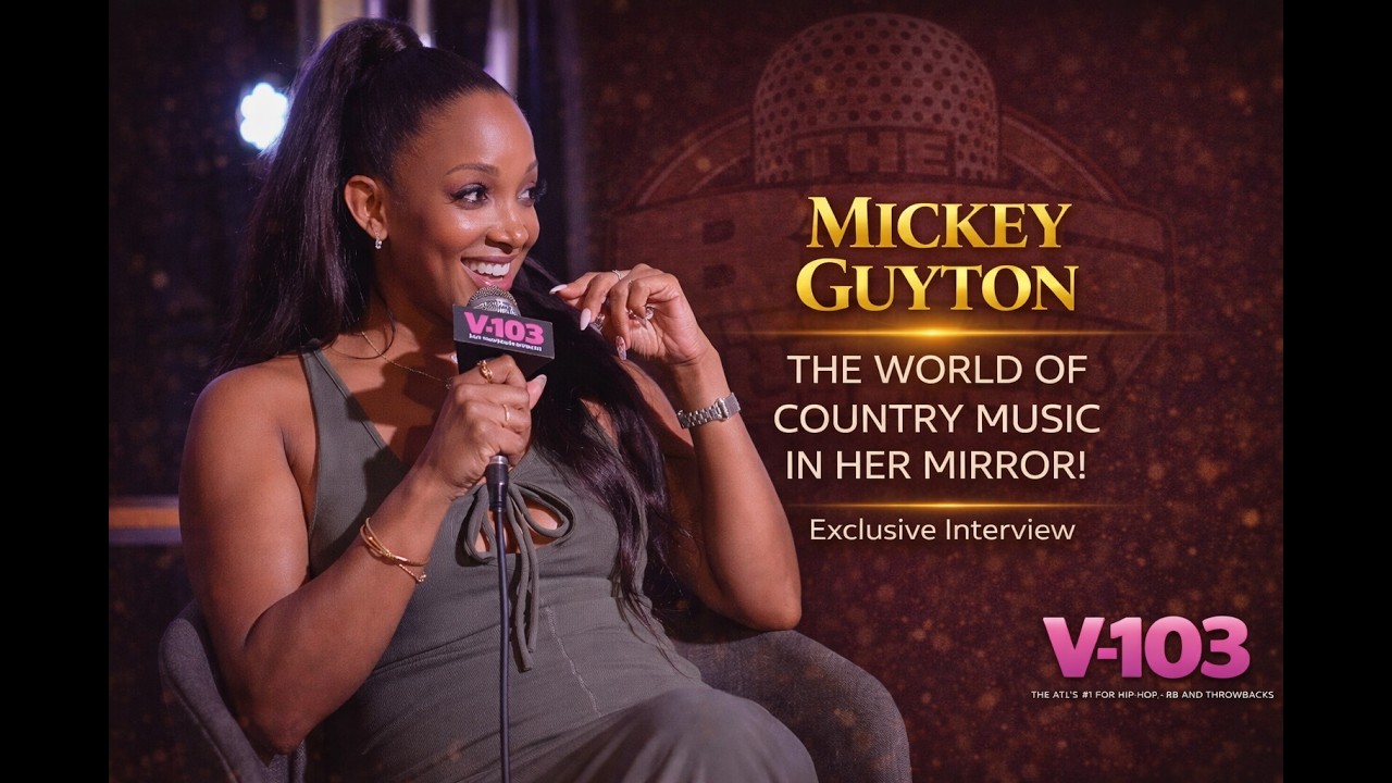Mickey Guyton Talks Country Music Journey & Her Truth on V-103!