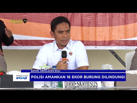 POLDA KEPRI GAGALKAN PENYELUNDUPAN SATWA DILINDUNGI