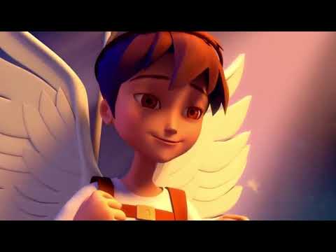 Superbook - Chris Becomes An Angel - Jesus Heals The Blind - (HD