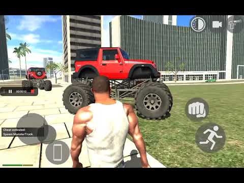 Thar monster truck code Indian bike driving 3d game #shorts #indian @Negi_gaming-s4x