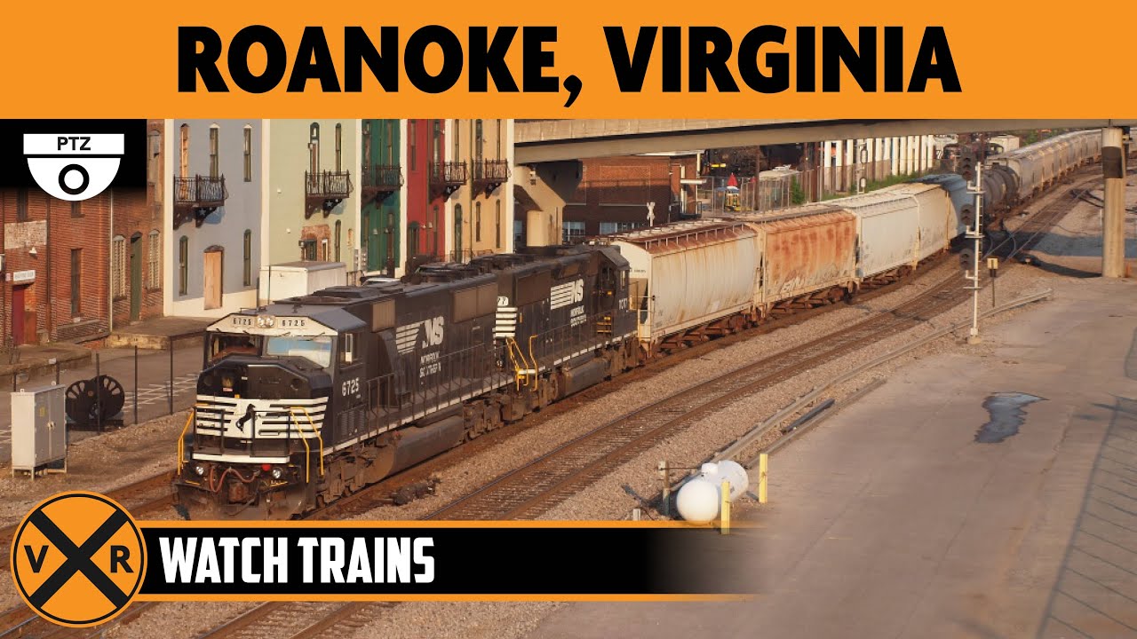 Live webcam view of Trenes en Vivo en Roanoke