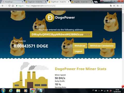 doge power nova mineradora 2018 faturando muito doge