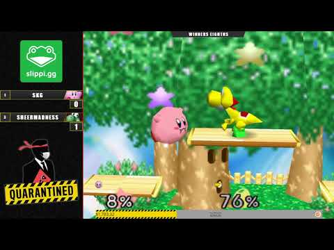 Quarantined Rapport EC - SKG (Kirby) Vs. SheerMadness (Yoshi) Super Smash Bros Winners Eighths