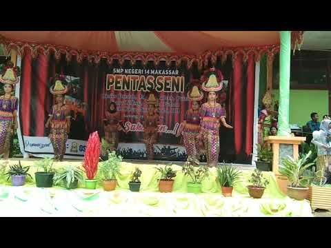 Tari Toraja Tomangla PENSI SMP Negeri 14 Makassar