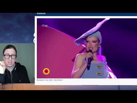 *Fan Favorite* Sofia Coll  "Here to Stay" - Semifinal 1 - LIVE  - Benidorm Fest 2024 - Reaction