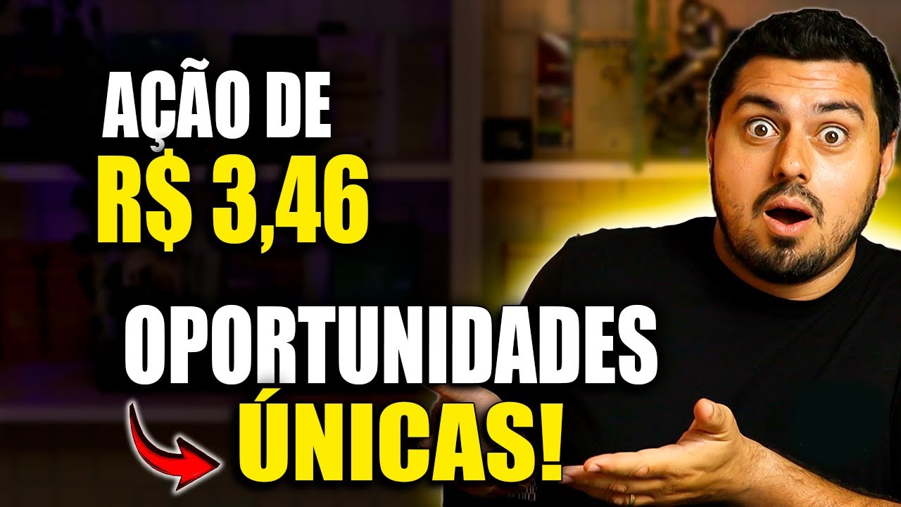 9 Ações BARATAS para LUCRAR com a BOLSA em baixa!