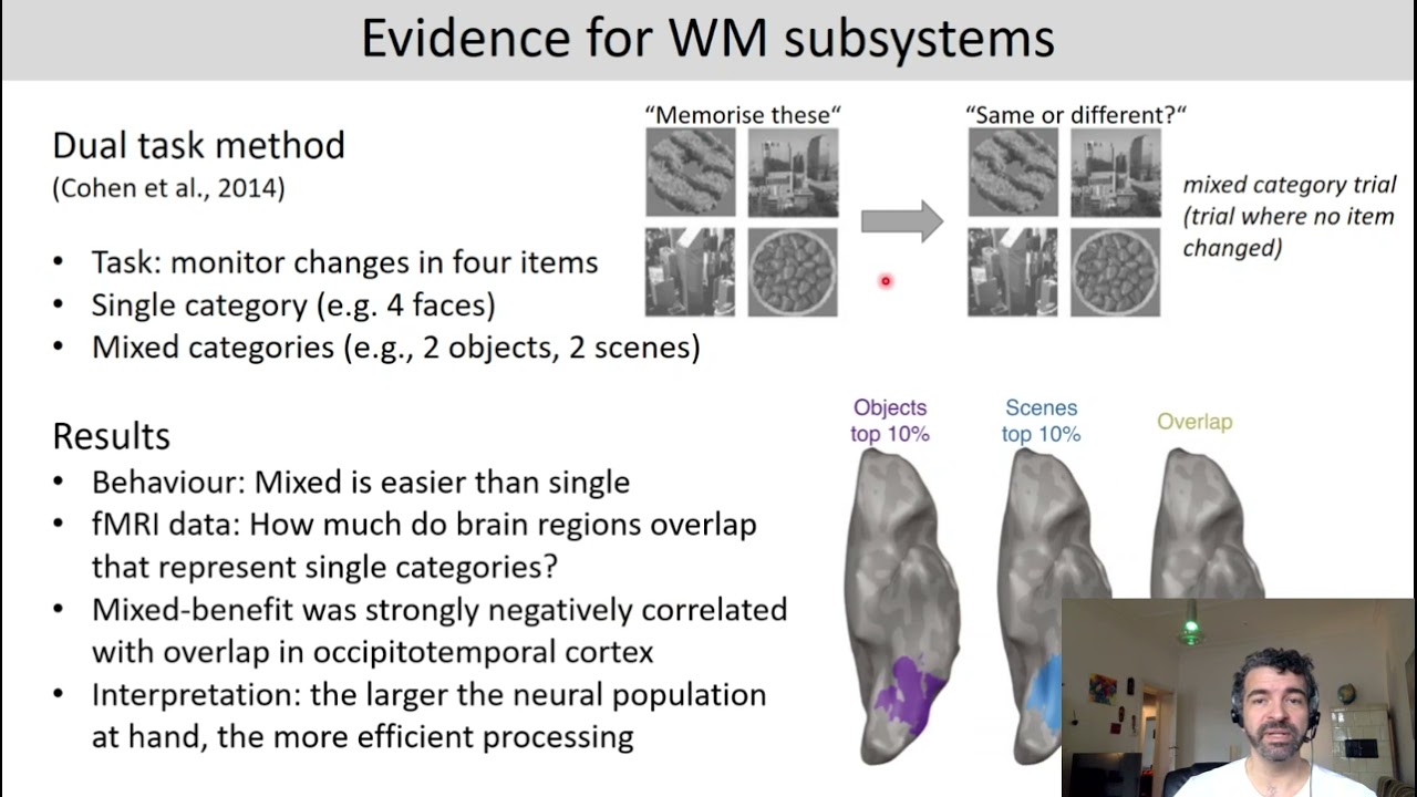 Introduction to Cognitive Neuroscience: Session 5.2 (Working memory)