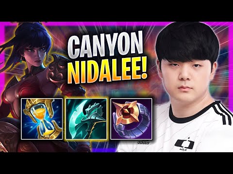 CANYON IS A BEAST WITH NIDALEE! - DK Canyon Plays Nidalee JUNGLE vs Jarvan! | Season 2023