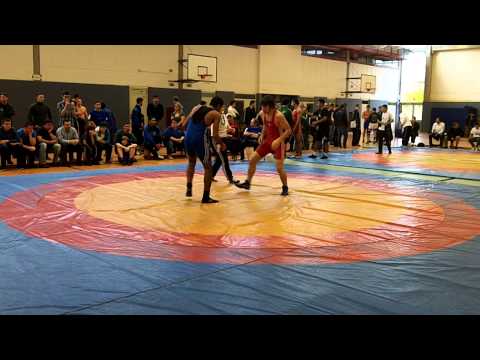 Arbi Ozdorbiev (KG Kiel/Lübeck) vs. Mohammadali Ahmadi (SC Roland) Gr.-röm. -74kg