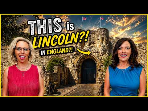 American Couple Reacts: We Did NOT Expect This in Lincoln England | FIRST TIME REACTION!
