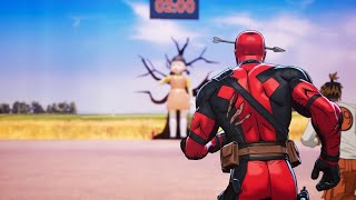 Deadpool plays Squid game in Fortnite