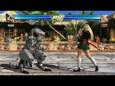 L7 359_6 (Sasori22A) Alex y Roger vs Lili y Alisa (Uchiha x24) - Tekken Tag 2 Online