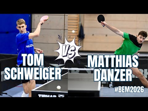 FINALE 🔥 I Bayerische Meisterschaften 2026 I Tom Schweiger vs. Matthias Danzer I Highlights