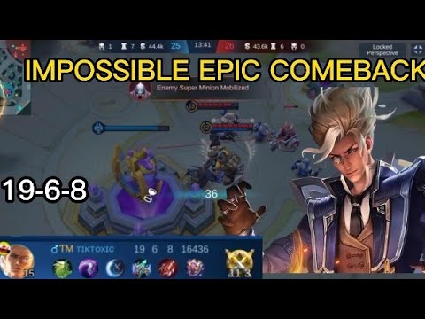 IMPOSSIBLE EPIC COMEBACK! | NATAN MOST INSANE GAMEPLAY | MOBILE LEGENDS
